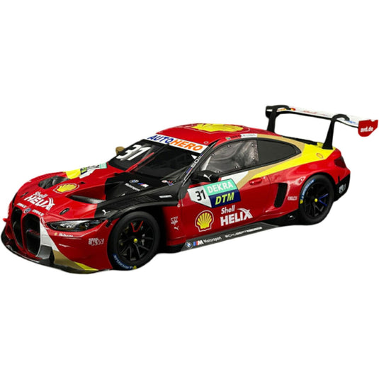 BMWビーエムダブリュー M4 GT3 No.31 DTM Lausitzring優勝 2022 van der Linde / TOP SPEED 1/18 ミニカー