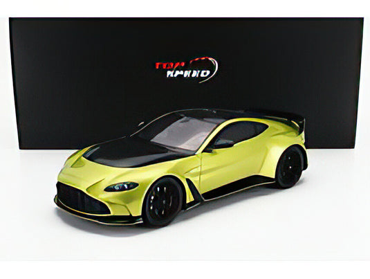 ASTON MARTIN  V12 VANTAGE 2023  COSMOPOLITAN YELLOW/TrueScale 1/18ミニカー