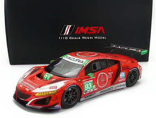 ACURA NSX GT3 EVO22 TEAM RACERS EDGE N 93 GTD CLASS 24h DAYTONA 2023 R.BRISCOE D.FORMAL A.HARRISON K.MARCELLI RED/TRUESCALE 1/18ミニカー
