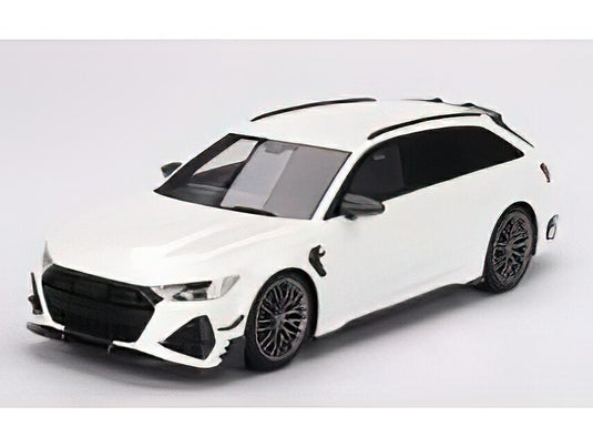 AUDI - A6 RS6-R ABT AVANT C8 SW STATION WAGON 2021 - GLACIER WHITE MET/TrueScale 1/18ミニカー