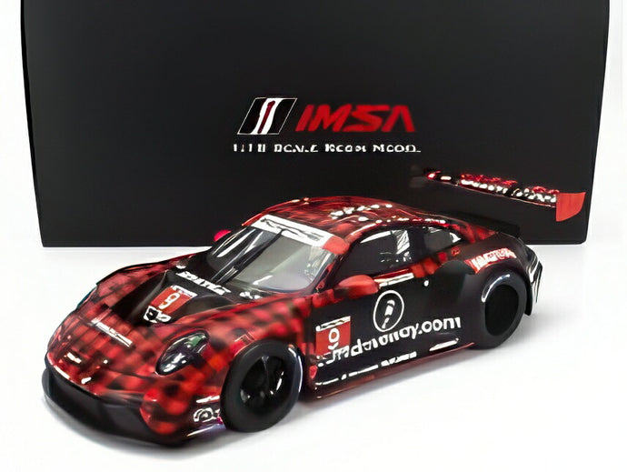 PORSCHE 911 992 GT3 R TEAM PFAFF モータースポーツ N 9 優勝 GTDプロクラス セブリング12時間 2023 クラウス・バッハラー/TrueScale 1/18ミニカー TOP SPEED