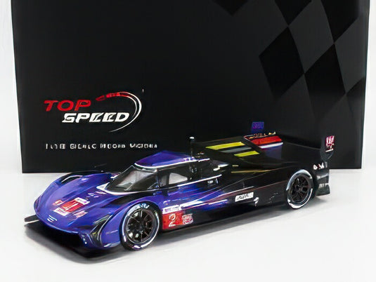 【予約】CADILLAC V-シリーズR LMC55R 5.5L V8 キャデラック・レーシングチーム 2号車 2023年ルマン24時間レース 3位 ドライバー:アール・バンバー/アレックス・リン/リチャード・ウエストブルック ブルー/ブラック/TRUESCALE 1/18ミニカー
