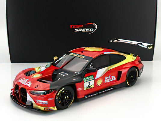 BMW  4SERIES M4 GT3 TEAM SCHUBERT MOTORSPORT N 1 DTM SEASON 2023 S.VAN DER LINDE  RED BLACK/トゥルースケール 1/18ミニカー