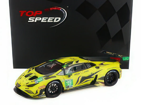 【予約】LAMBORGHINI ウラカン GT3 EVO2 アイアンリンクスチーム 19号車 2023年デイトナ24時間レース IMSA ドライバー:C.スキアヴォーニ/R.イネイヘン/F.ペレラ/R.ジャンマリア イエロー/TRUESCALE 1/18ミニカー