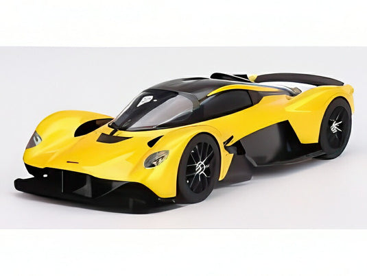 【予約】ASTON MARTIN ヴァルキリー 2021 イエロー/ TrueScale 1/18 TOP SPEEDミニカー