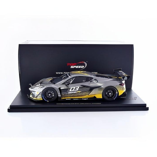 CHEVROLET Z06 GT3 R デイトナ プレゼンテーション 2023/ TOP SPEED 1/18 ミニカー