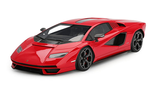 LAMBORGHINI COUNTACH LPI 800 4 ロッソマーズ TOP SPEED/ TrueScale 1/18 ミニカー