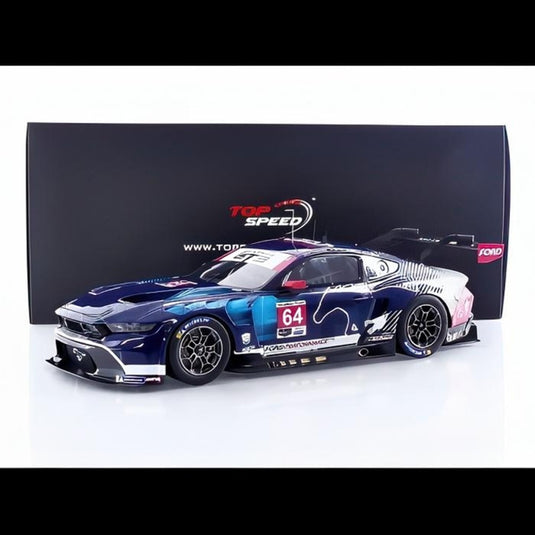FORD Mustang GT3 IMSA デイトナ24時間 2024/ TOP SPEED 1/18 ミニカー