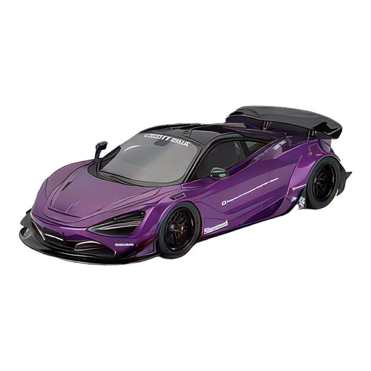 マクラーレン 720S LBワークス 2024 パープル / TrueScale 1/18 ミニカー