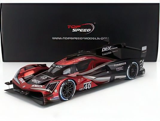 ACURA ARX-06 GTP 2.4L ツインターボ V6 チーム Wayne Taylor Racing Andretti 40号車 優勝 IMSA セブリング12時間 2024 / TrueScale 1/18 TOP SPEEDミニカー