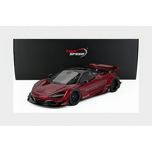 マクラーレン 720S LBワークス 2024 レッド / TrueScale 1/18 ミニカー