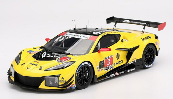【予約】CHEVROLET コルベット Z06 GT3.R PRATT MILLER N 3 IMSA 24h デイトナ 2025 A.ガルシア D.ジュンカデラ A.シムズ イエロー ブラック/ TrueScale 1/18 TOP SPEEDシリーズミニカー