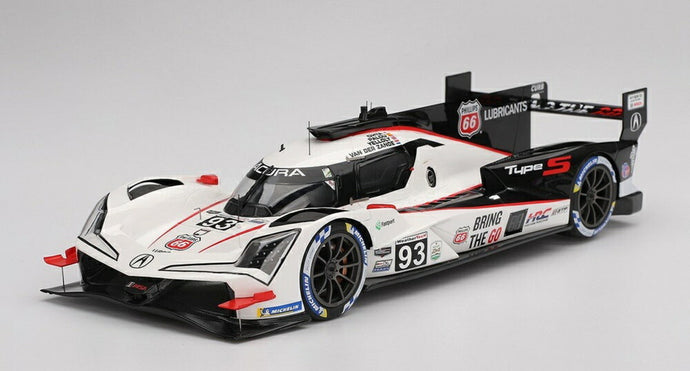 【予約】ACURA ARX-06 GTP チーム MEYER SHANK N 93 IMSA 24h デイトナ 2025 太田 格之進 A.パロウ N.イェロリー R.V.D.ザンデ ホワイト ブラック/ TrueScale 1/18 TOP SPEEDシリーズミニカー