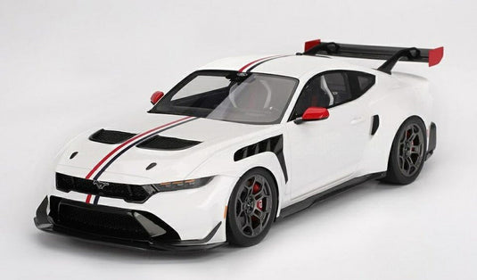 【予約】FORD USAフォードUSA マスタング GTD SPIRIT OF AMERICA 2025 ホワイト TOP-SPEED-SERIES / TRUESCALE 1/18 ミニカー