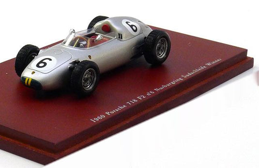 Porscheポルシェ 718 F2 No 6 Nuerburgringニュルブルクリンク 1960 Bonnierボニエ / TrueScale 1/43 ミニカー