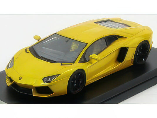 LAMBORGHINI AVENTADOR LP7004 2011 GIALLO ORION YELLOW MET/TRUESCALE 1/43ミニカー