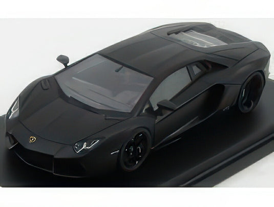 LAMBORGHINI AVENTADOR LP7004 2011 MATT BLACK/TRUESCALE 1/43ミニカー