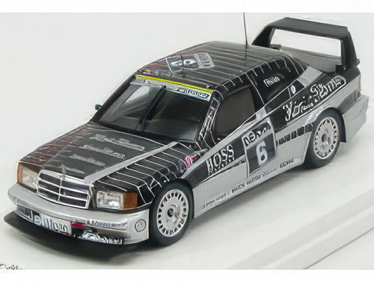 MERCEDES BENZ 190E EVO2 AMG N 6 DTM 1990 THIIM BLACK SILVER/TRUESCALE 1/43ミニカー