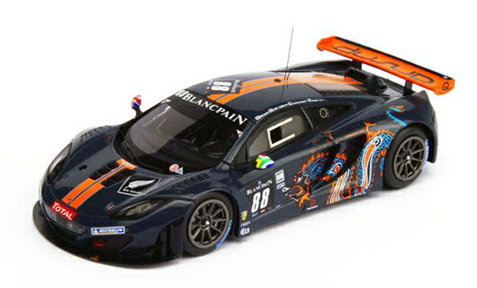 McLAREN MP4-12C GT3 #88 DRAGON スパ24時間 2012/ TrueScale 1/18 ミニカー