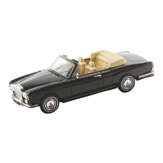 Rolls-Royceロールスロイス Corniche Convertible 1971 ブラック / TSM 1/43 ミニカー