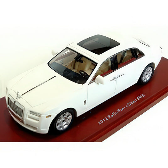 Rolls Royce Ghost Ewb English ホワイト 2012 True Scale Miniatures Tsm134349/ TrueScale 1/43 ミニカー