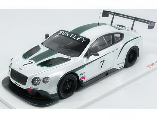 BENTLEY CONTINENTAL GT3 GOODWOOD FESTIVAL OF SPEED 2013 WHITE GREEN/TRUESCALE 1/18ミニカー