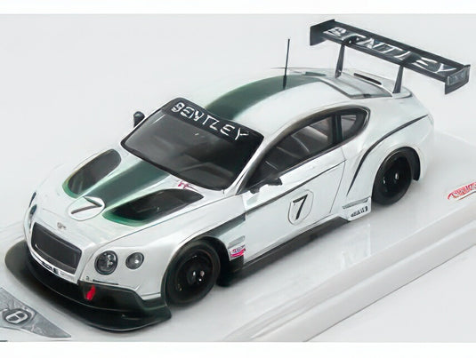 BENTLEY CONTINENTAL GT3 GOODWOOD FESTIVAL OF SPEED 2013 WHITE GREEN/TRUESCALE 1/43ミニカー