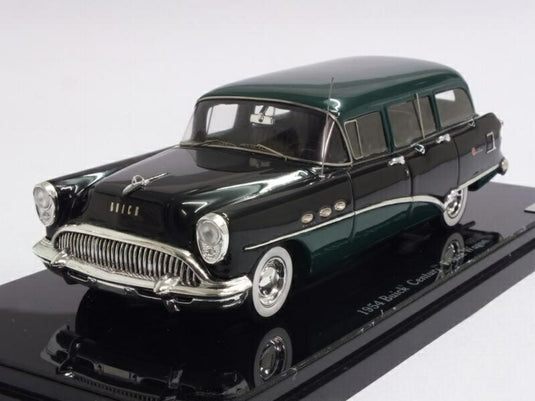 Buickビュイック Centuryセンチュリー エステートワゴン 1954 ブラックグリーン / TRUE SCALE MINIATURES 1/43 ミニカー