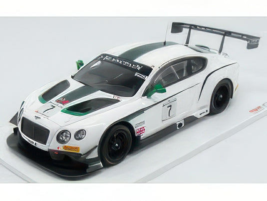 BENTLEY GT3 N 7 WINNER BLANCPAIN GT SILVERSTONE 2014 WHITE/TRUESCALE 1/18ミニカー