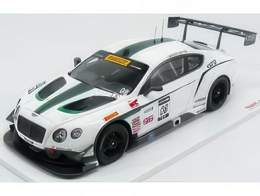 BENTLEY CONTINENTAL V8 GT3 TEAM DYSON RACING N 8 3rd SONOMA GP GRAND PRIX 2014 B.LEITZINGER WHITE/TRUESCALE 1/18ミニカー