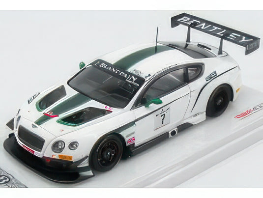 BENTLEY GT3 N 7 BLANCPAIN GT TOTAL 24h SPA 2014 WHITE/TRUESCALE 1/43ミニカー