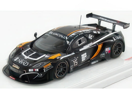 McLAREN MP412 GT3 TEAM BOUTSEN GINION RACING N 15 24h SPA 2014 K.A.OJJEH O.GROTZ F.VERVISCH G.PANTANO BLACK/TRUESCALE 1/43ミニカー
