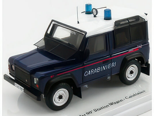 LAND ROVER LAND DEFENDER 90 CARABINIERI 1995 BLUE/TRUESCALE 1/43ミニカー