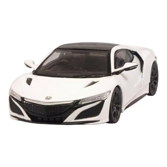 Hondaホンダ NSX 130R 2017 ホワイト モデューロホイール / TRUE SCALE MINIATURES 1/43 ミニカー