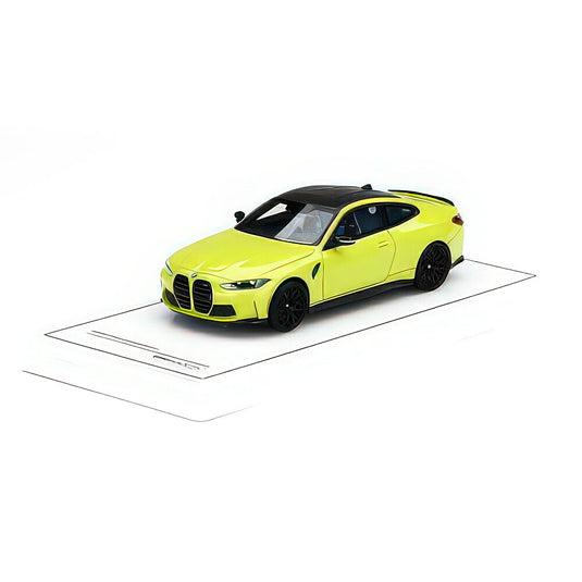 BMW M4 コンペティション G82 サンパウロイエロー / TrueScale 1/43 ミニカー