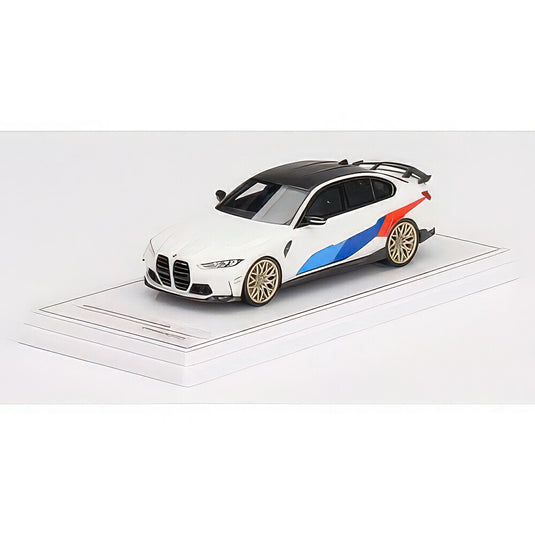 BMW M3 Mパフォーマンス G80 アルピンホワイト / TrueScale 1/43 ミニカー