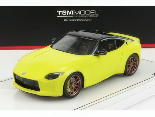 NISSAN  FAIRLADY Z PROTOTYPE SPEC RHD 2023  YELLOW BLACK/TRUESCALE 1/43ミニカー