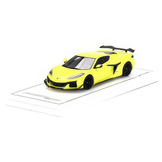 シボレー コルベット Z06 アクセラレートイエロー 2023 / TrueScale 1/43 ミニカー