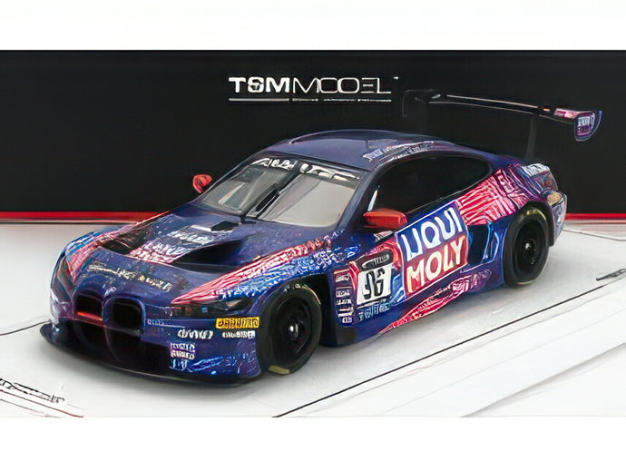 BMW 4SERIES M4 GT3 TEAM TURNER MOTORSPORT N 96 WINNER PRO CLASS GT WORLD CHALLENGE AMERICA WATKINS GLEN 2022 R.FOLEY M.DINAN BLUE/TRUESCALE 1/43ミニカー