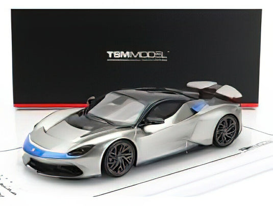PININFARINA - BATTISTA GENEVA WORLD PREMIERE 2019 - GREY BLUE/TrueScale 1/43ミニカー