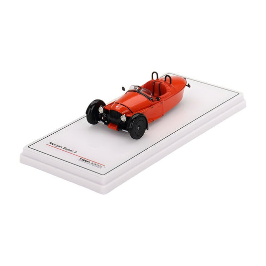 Morganモーガン Super 3 コーラルオレンジ / Truescale 1/43 ミニカー