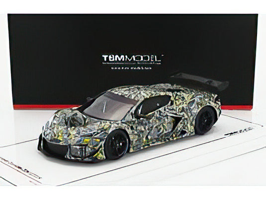 CADILLAC  CORVETTE Z06 GT3.R N 0 SEBRING TEST CAR 2022  GREY YELLOW/TrueScale 1/43ミニカー