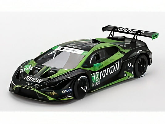 LAMBORGHINI HURACAN GT3 EVO2 TEAM フォルテレーシング N 78 デイトナ24時間 2023 マルコ・マペッリ ロリス・スピネッリ/TrueScale 1/43ミニカー