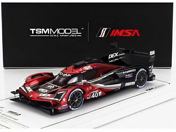 ACURA ARX-06 GTP TEAM WAYNE TAYLOR RACING ANDRETTI #40 IMSA デイトナ24時間 3位 2024 Button/Deletraz/Herta/Taylor レッドメタリック/ブラック/ TrueScale 1/43 ミニカー