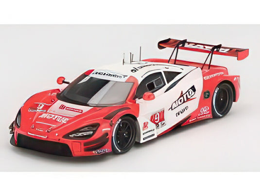 【予約】McLAREN 720S GT3 EVO 4.0L ターボ V8 チーム Pfaff Motorsport 9号車 IMSA Motul コース モントレー 2024 オリバー・ジャービス マーヴィン・キルヒホファー レッドホワイト/ TrueScale 1/43 ミニカー