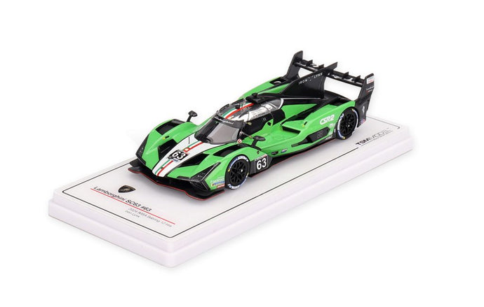 LAMBORGHINI SC63 #63 IRON LYNX IMSA セブリング12時間 2024/ TrueScale 1/43 ミニカー