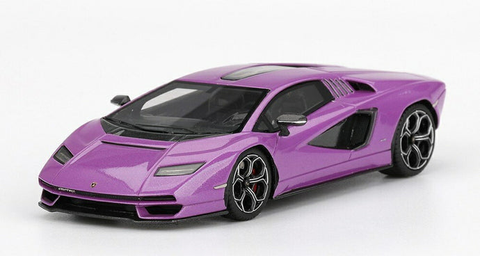 【予約】LAMBORGHINI COUNTACH LPi 800-4 2023 パープル/ TrueScale 1/43 ミニカー