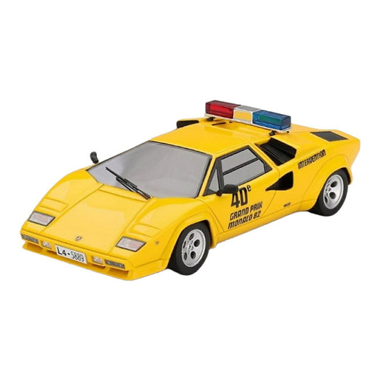 Lamborghiniランボルギーニ Countach ペースカー モナコGP 1982 イエロー / Truescale 1/43 ミニカー