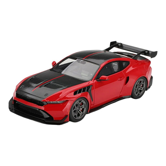【予約】 Fordフォード Mustangマスタング GTD クーペ 2025 レッド ブラック / TrueScale 1/43 ミニカー