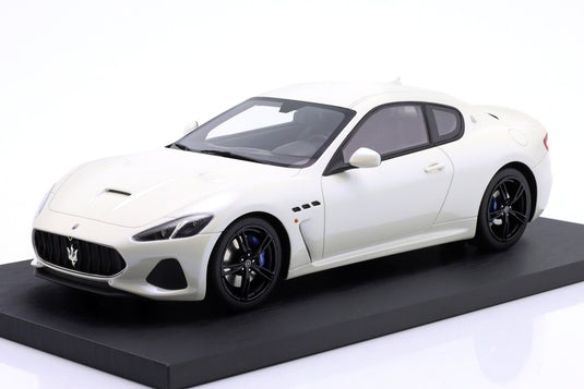 Maseratiマセラティ GranTurismoグランツーリスモ 2017 ホワイト / TrueScale 1/18 ミニカー